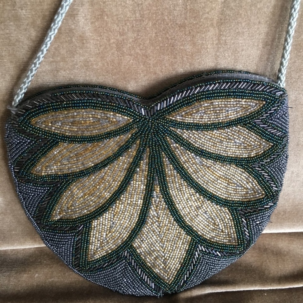 Beaded evening bag